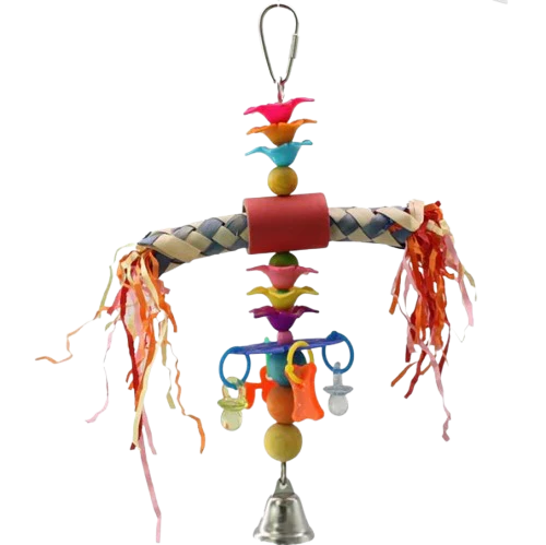 Totem Pole Bird Toy