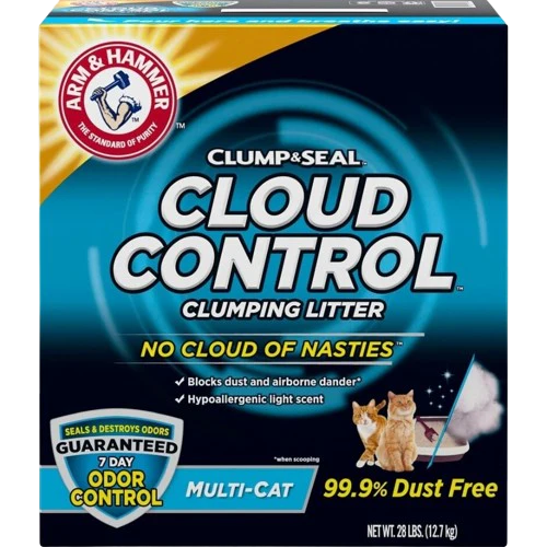 Arm & Hammer Clump & Seal Cloud Control Clumping Multi-Cat Cat Litter - Image 2