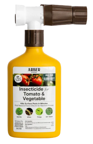 Arber Organic Insecticide for Tomato & Vegetable, 16oz Ready-To-Spray Hose End