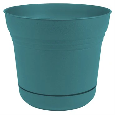 Saturn Planter - 10in - Bermuda Teal