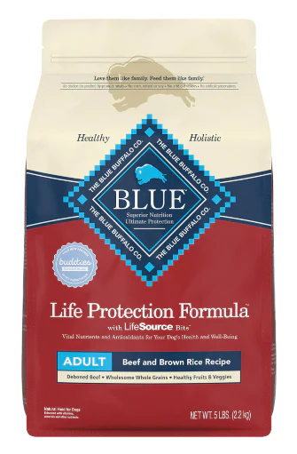 Blue Buffalo Life Protection Formula Natural Beef & Brown Rice Recipe Adult Dry Dog Food - Image 2