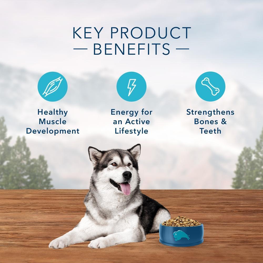 Blue Buffalo Wilderness Rocky Mountain Grain Free Red Meat High Protein Recipe Adult Dry Dog Food - Image 4