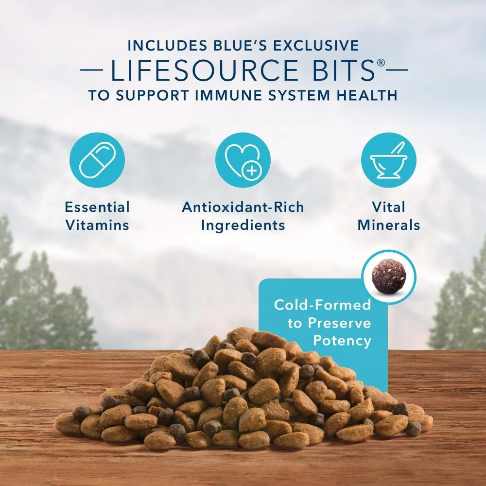 Blue Buffalo Wilderness Rocky Mountain Grain Free Red Meat High Protein Recipe Adult Dry Dog Food - Image 5