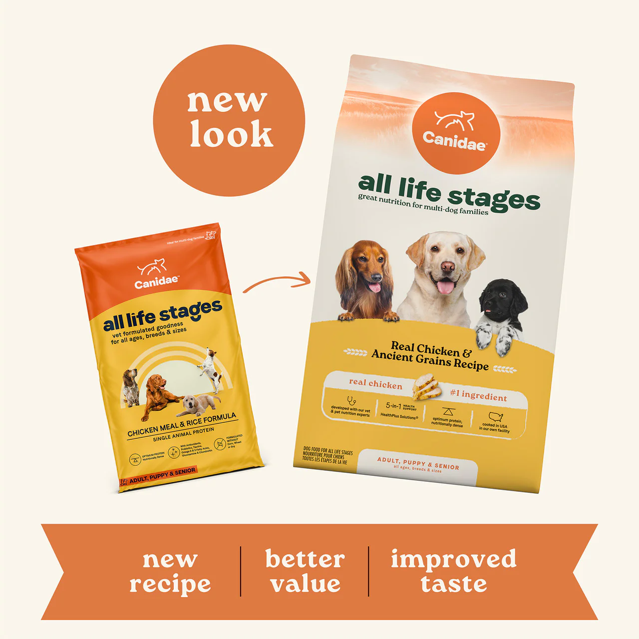 Canidae All Life Stages Chicken Meal and Rice Formula Dry Dog Food