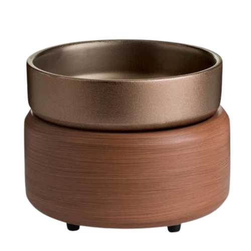 Pewter Walnut 2-In-1 Classic Fragrance Warmer