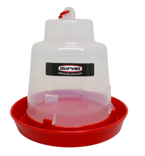 Plastic Poultry Drinker, 1 liter capacity