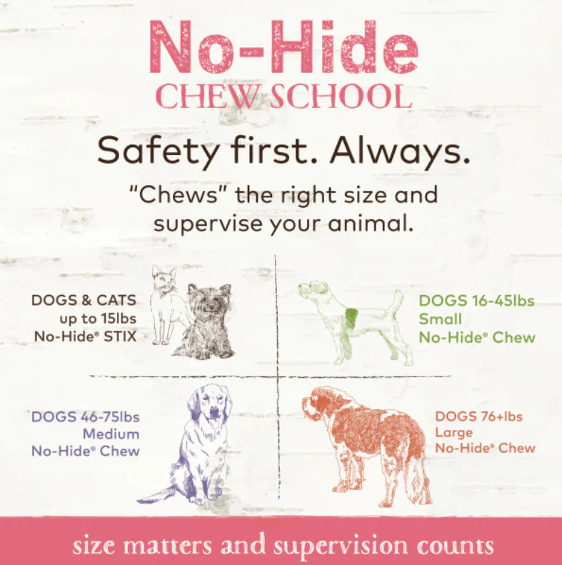 Earth Animal Salmon No-Hide® Wholesome Dog Chews- Medium, 7" - Image 7