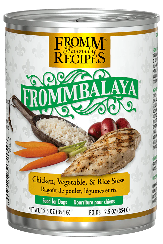 Fromm Frommbalaya Chicken, Vegetable & Rice Stew Canned Dog Food, 12.5oz