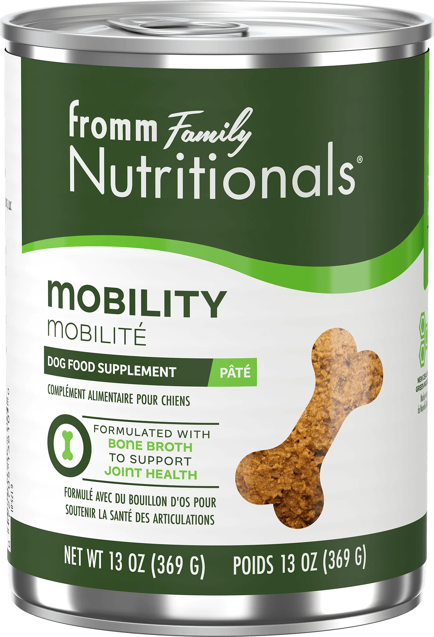 Fromm Nutritionals Mobility Dog Food Supplement Pâté, 13oz