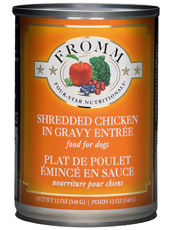 Fromm Four Star Shredded Chicken in Gravy Entrée Dog Food