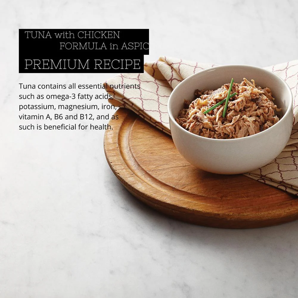 Fussie Cat Premium Tuna with Chicken Formula in Aspic Canned Food - Image 3