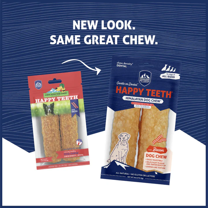 Himalayan Dog Chews Happy Teeth Bacon - Image 3