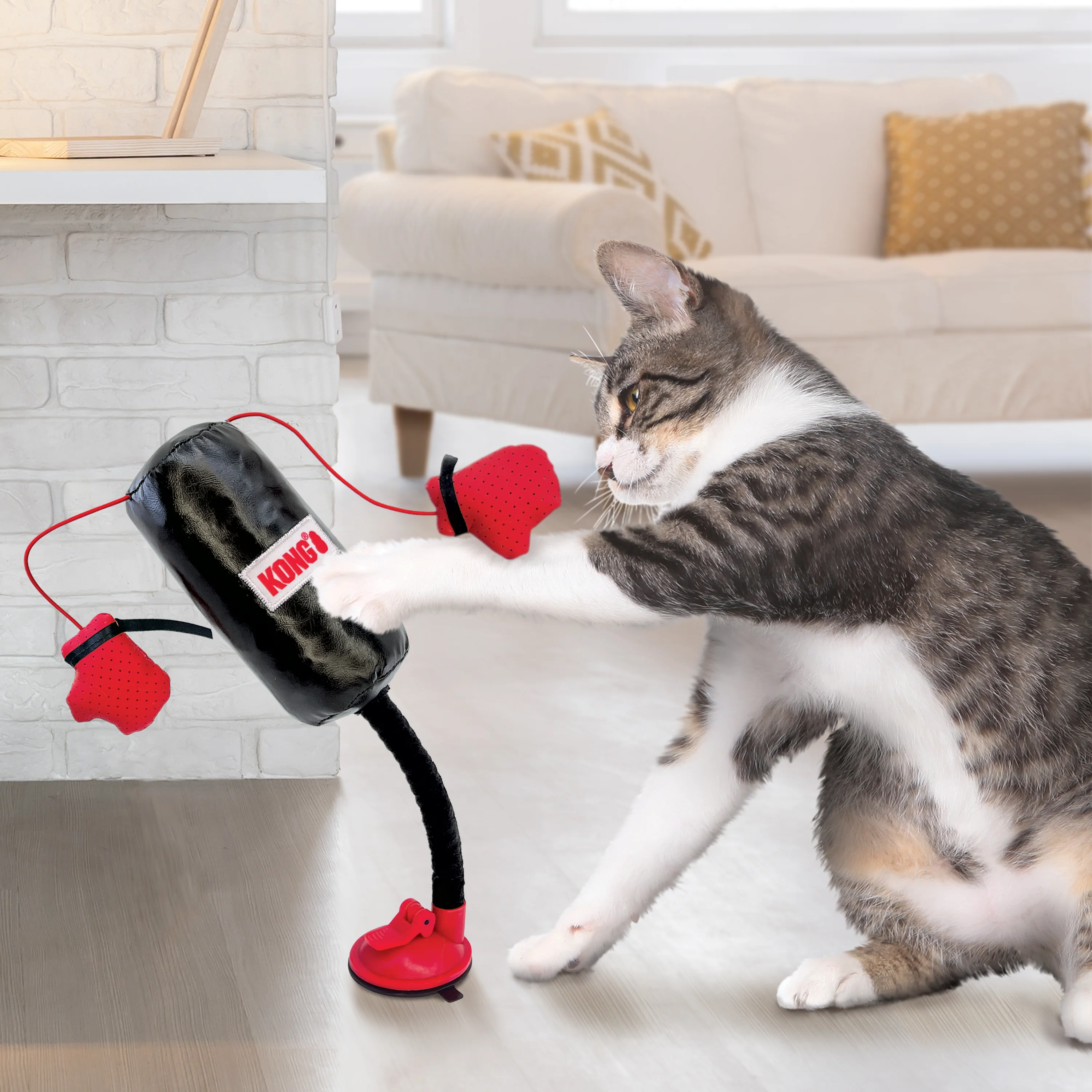 KONG Connects Punching Bag Cat Toy - Image 3