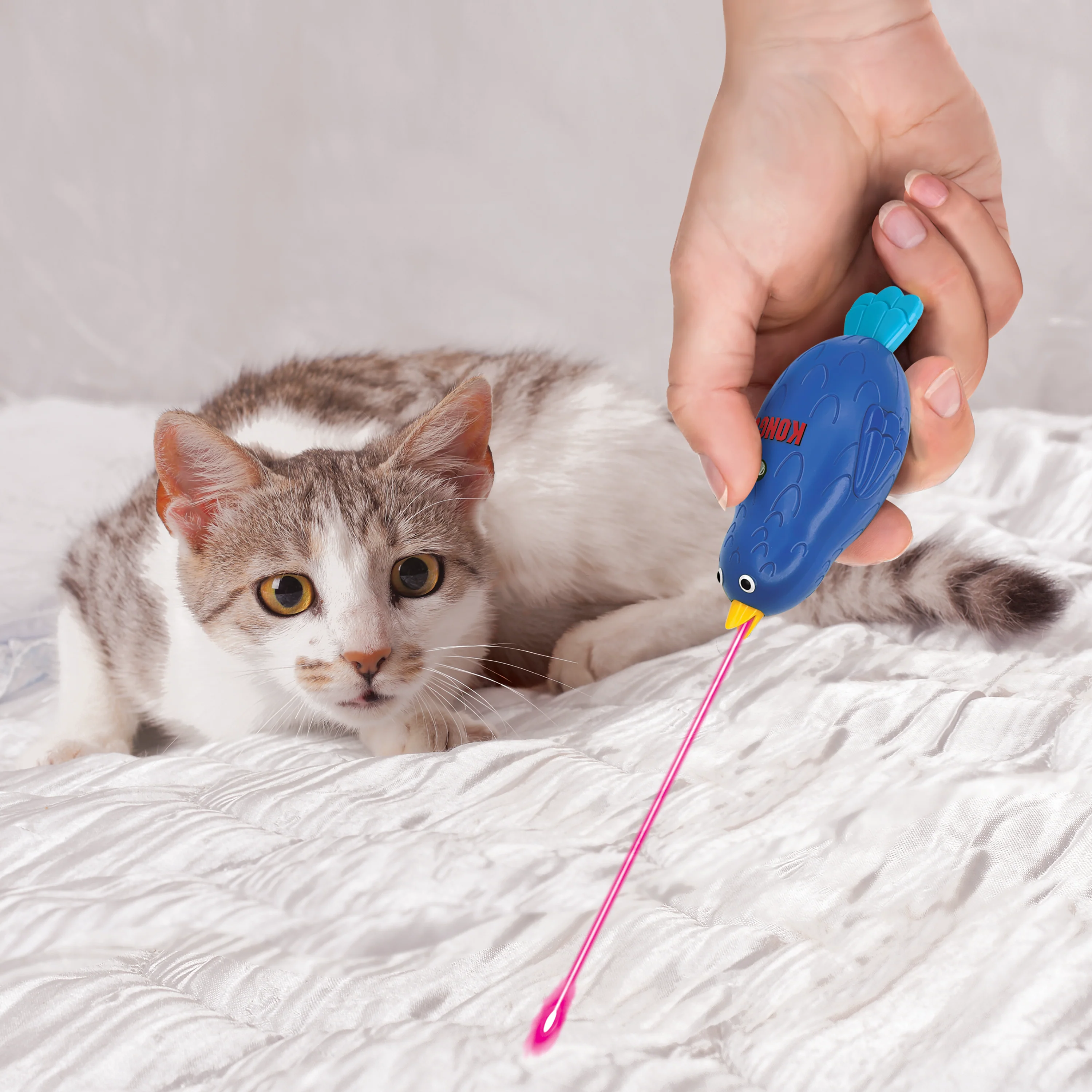 KONG Laser Chirps Bird Cat Toy - Image 3