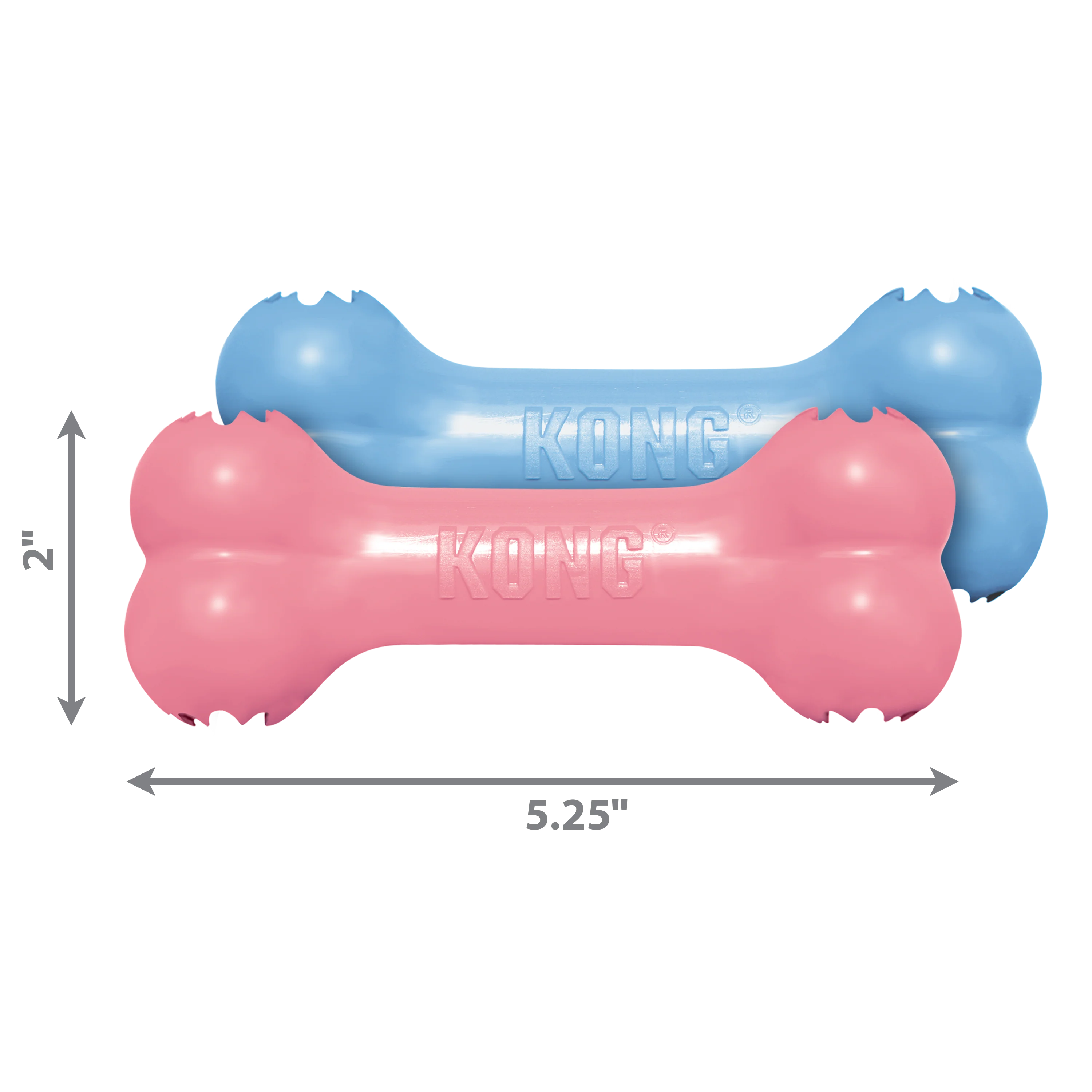 KONG Puppy Goodie Bone - X-Small Dog Toy - Image 2