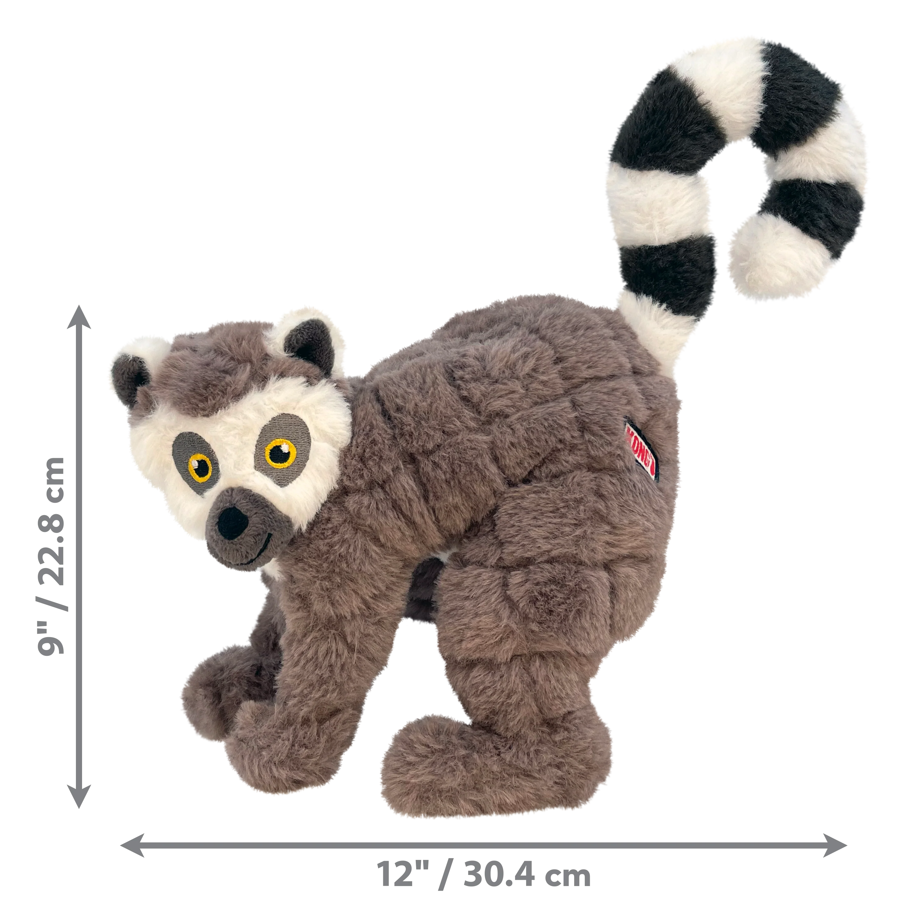 KONG Scampers Lemur, Medium Dog Toy - Image 2