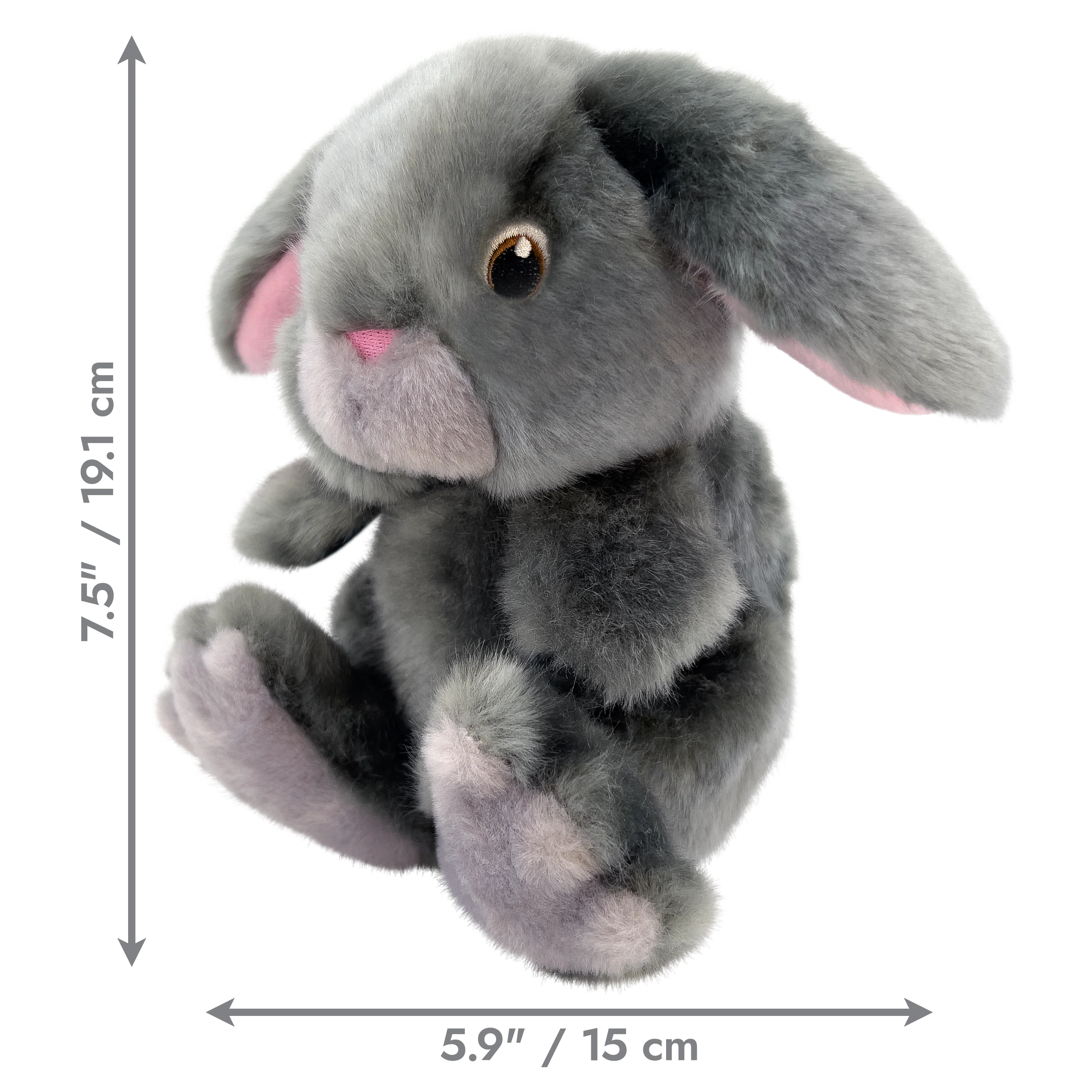 KONG Toughz Bunny, Medium Dog Toy - Image 2