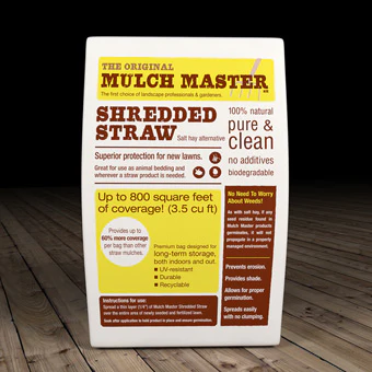Mulch Master Shredded Straw, 3.5 cu ft - Image 2