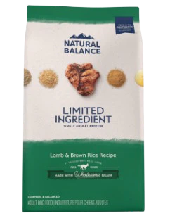 Natural Balance L.I.D. Limited Ingredient Diets Lamb Meal & Brown Rice Dry Dog Food