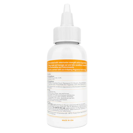 Nootie Medicated Ear Flush for Dog, 4oz - Image 2