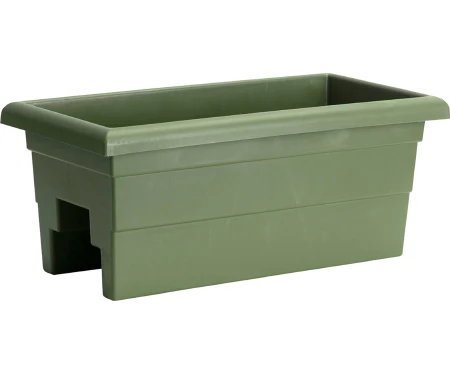 24" Railing Planter, Sage