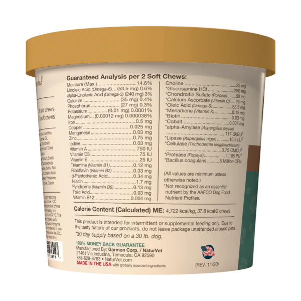 NaturVet All-In-One Vitamin Soft Chews - Image 2