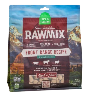 Open Farm RawMix Front Range Freeze Dried Raw Morsels Dry Dog Food, 13.5oz