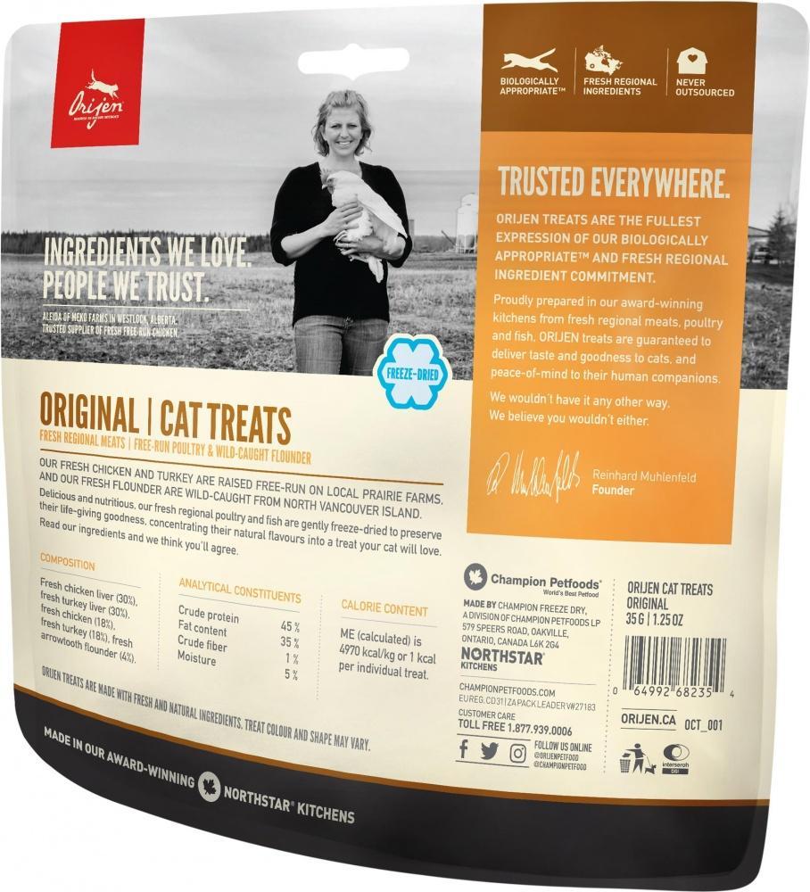 ORIJEN Freeze Dried Original Cat Treats - Image 2