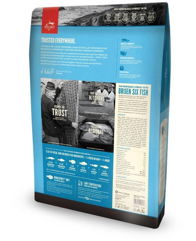 ORIJEN Six Fish Dry Dog Food - Image 2