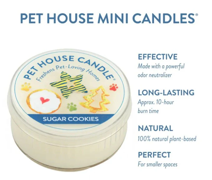 Pet House Candle Sugar Cookies Mini Candle, 1.5oz - Image 2
