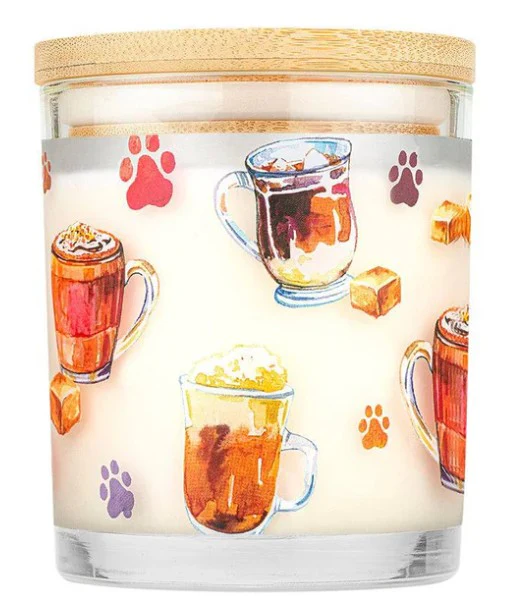 Pet House Candle Caramel Latte, 9oz - Image 3