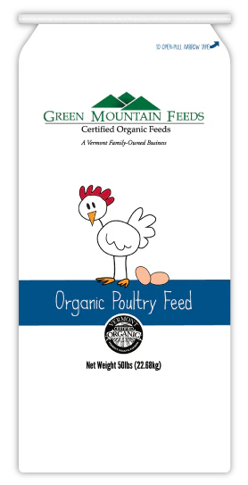 Poulin Grain Green Mountain Organic 17% Layer Mash