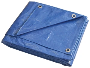 Tarp, Blue Polyethylene, 20"LX16"W, 5ml Thick