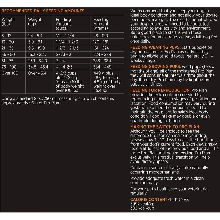 Purina Pro Plan Adult Shredded Blend Chicken & Rice Formula Dry Dog Food - Image 7
