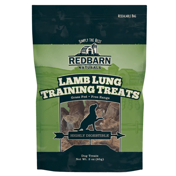 Redbarn Naturals Lamb Lung Training Treats