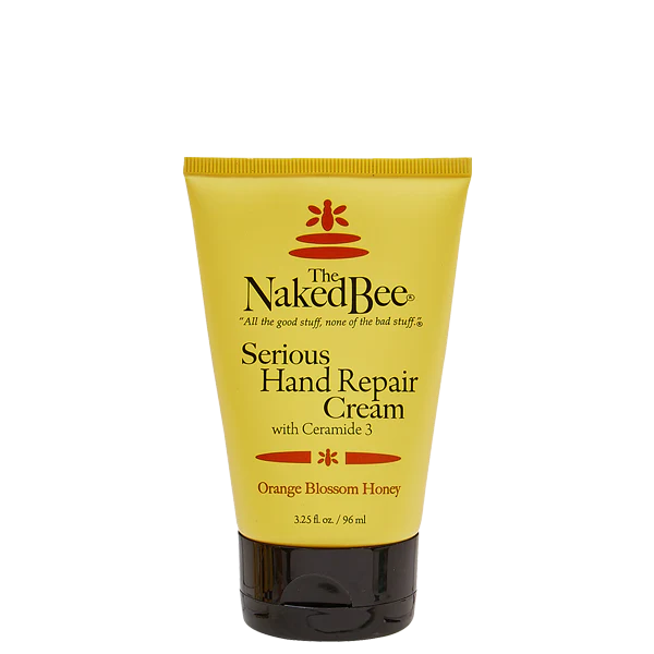 The Naked Bee, Orange Blossom Honey, Serious Hand Repair Cream, 3.25oz tube