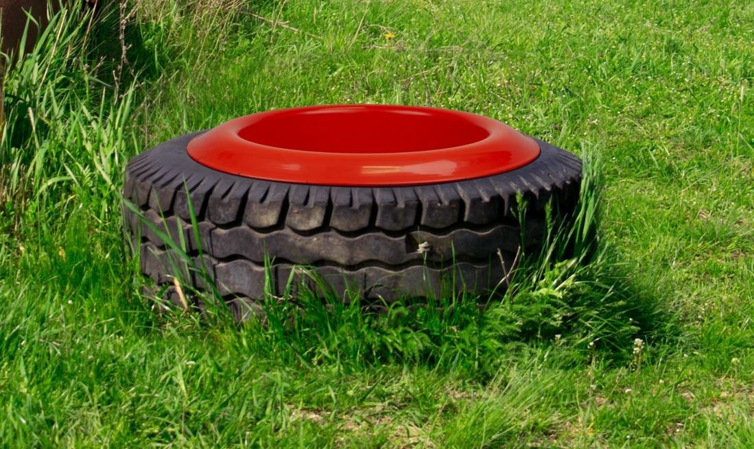 Tuff Stuff Tire Feeder for Livestock, 16qt - Image 6