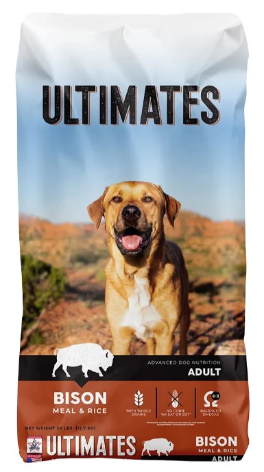 Ultimates Bison Meal & Rice Dry Dog Food