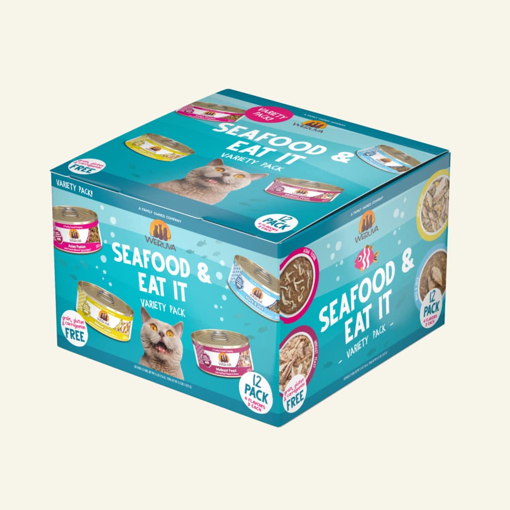 Weruva Seafood & Eat It! Variety Pack Cat Food Cans - Image 3