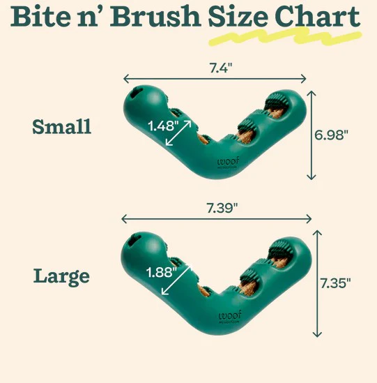 WOOF The Bite n' Brush for Dogs - Image 5