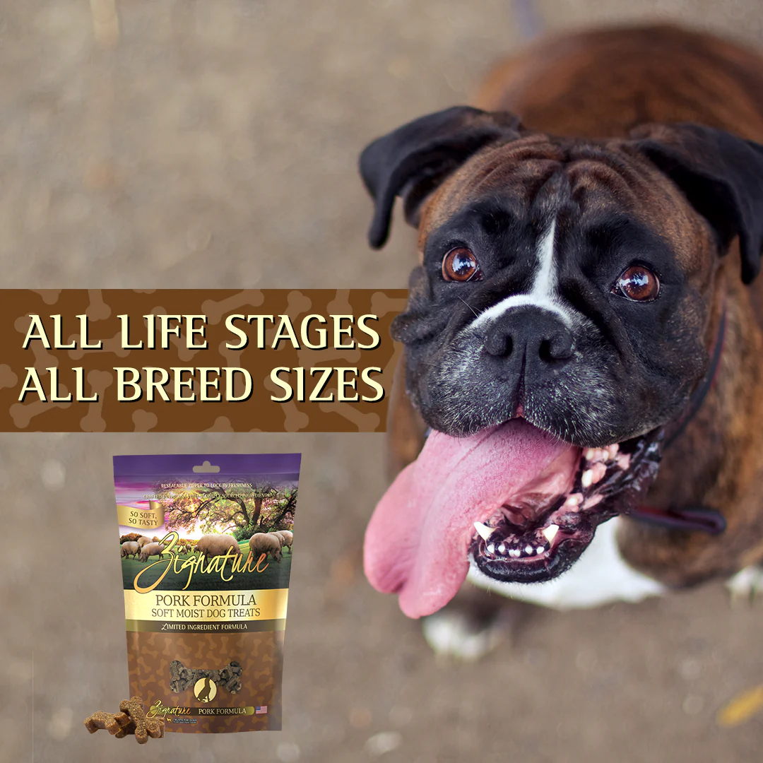 Zignature® Pork Formula Soft Moist Dog Treats, 4oz - Image 6