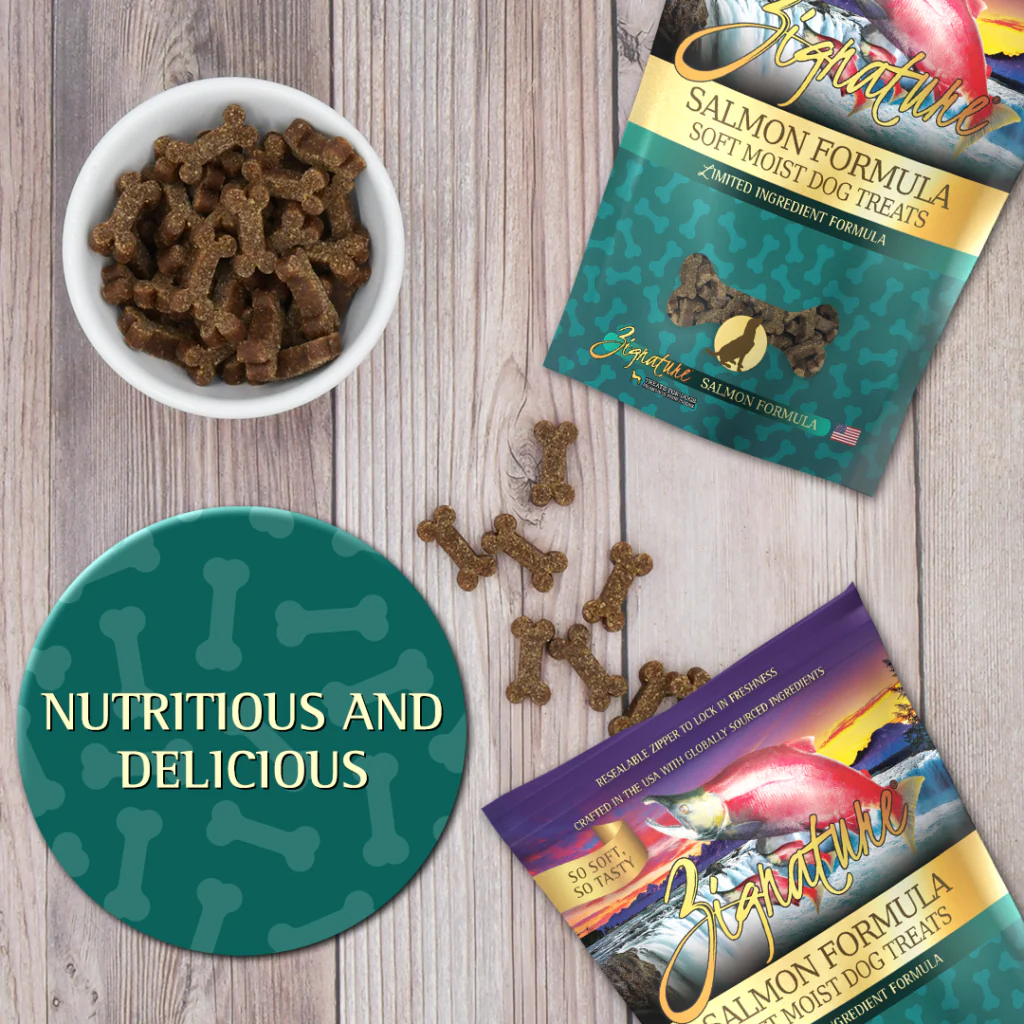 Zignature® Salmon Formula Soft Moist Dog Treats, 4oz - Image 4