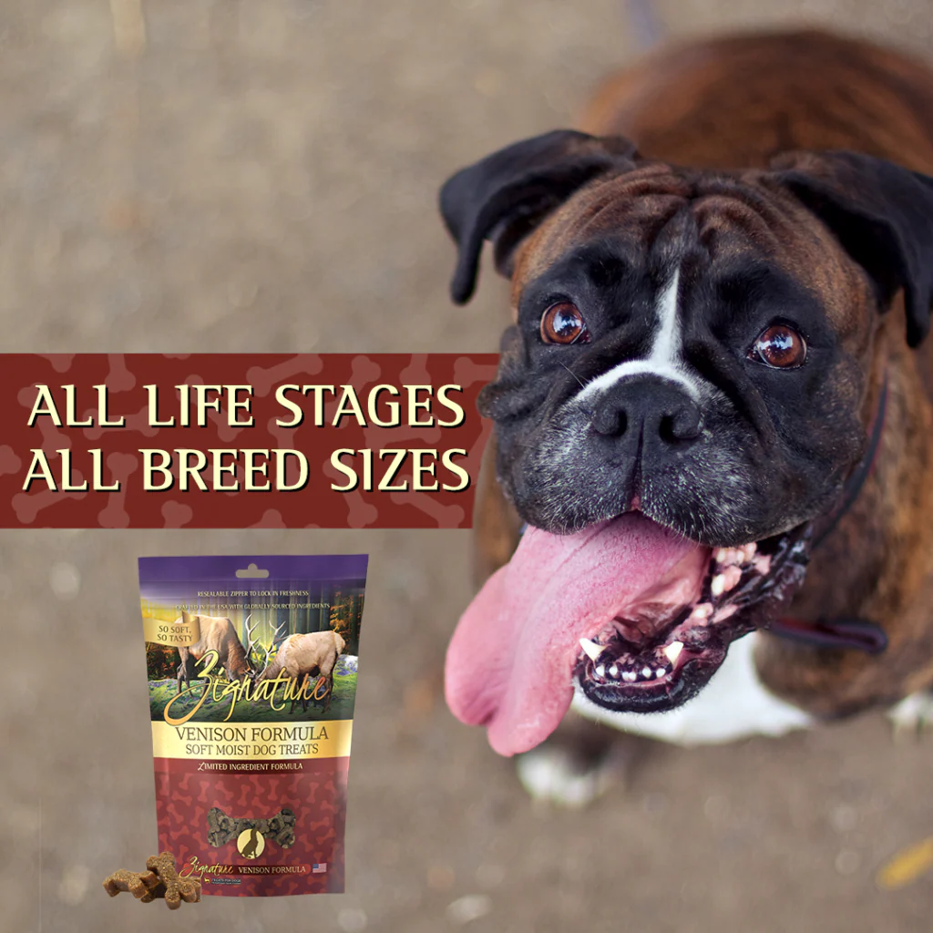 Zignature® Venison Formula Soft Moist Dog Treats, 4oz - Image 6